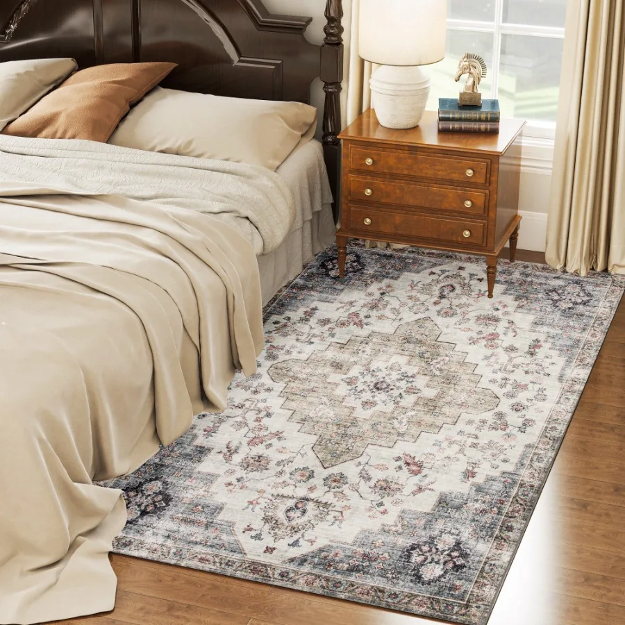 4' x 6' Flannel Faux Fur Area Rug with Anti-Slip TPR Backing Soft Pet-Friendly Floor Carpet for High Traffic Living Room Hallwa
4' x 6' Flannel Faux Fur Area Rug with Anti-Slip TPR Backing Soft Pet-Friendly Floor Carpet for High Traffic Living Room Hallwa