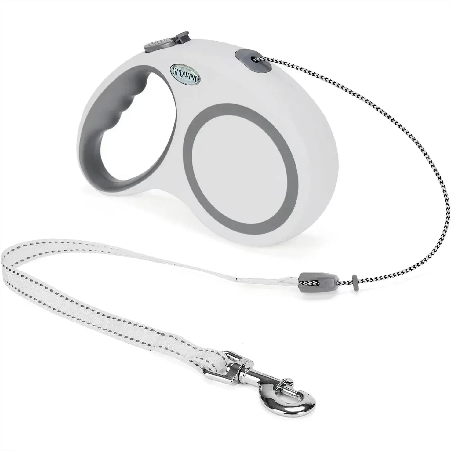 Retractable Dog Leash 30 FT Heavy Duty Nylon Cord For Medium Large Dogs Up To 77 Lbs With Tangle Free Design
Retractable Dog Leash 30 FT Heavy Duty Nylon Cord For Medium Large Dogs Up To 77 Lbs With Tangle Free Design