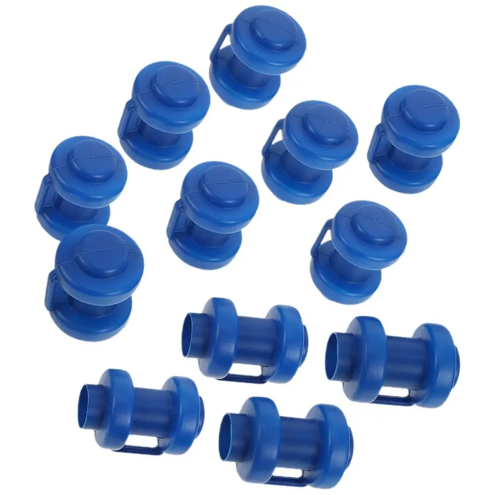 12 Pcs Trampoline Tube Cup Railing Top Cover Column Lid Mini Rod Caps Plastic Wear Resistant Replacement Parts
12 Pcs Trampoline Tube Cup Railing Top Cover Column Lid Mini Rod Caps Plastic Wear Resistant Replacement Parts