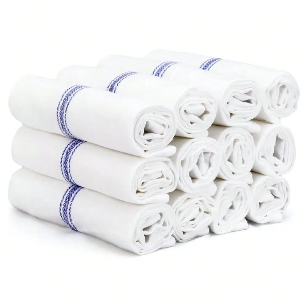 Premium Kitchen Towels Set 15 X 25 Pack Of 12 Striped Pattern Cotton Wash Cloths Dish Towels Set Blue Stripe Ultra Soft Absorbe
Premium Kitchen Towels Set 15 X 25 Pack Of 12 Striped Pattern Cotton Wash Cloths Dish Towels Set Blue Stripe Ultra Soft Absorbe