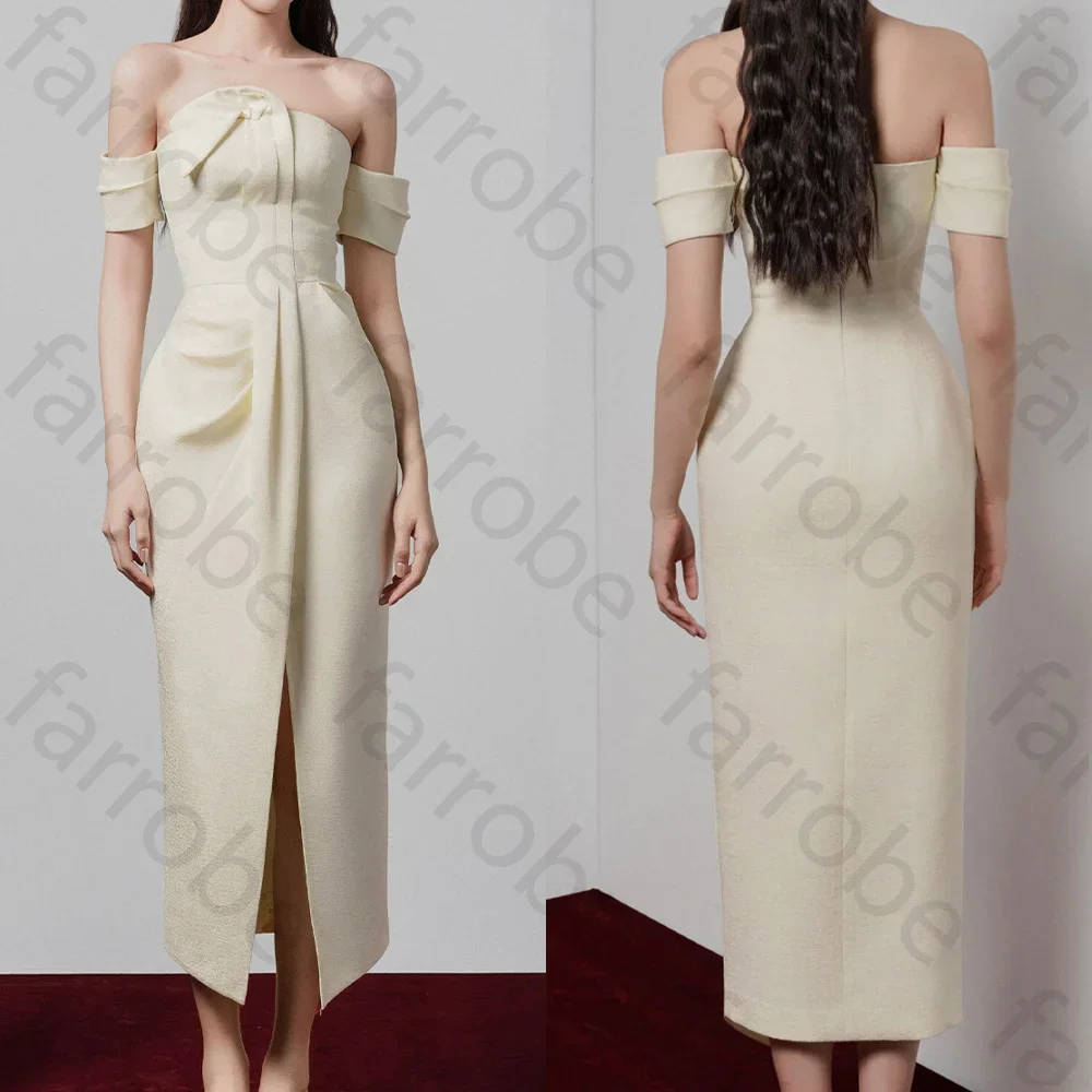 Customize Drapping Off Shoulder Pencil Dress A-Line Evening Dresses Formal Modern Exquisite High Quality Prom Party Gowns Women
Customize Drapping Off Shoulder Pencil Dress A-Line Evening Dresses Formal Modern Exquisite High Quality Prom Party Gowns Women