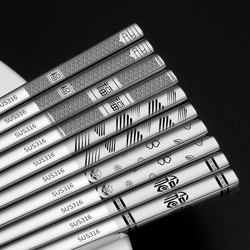 Japanese Chopstick Festival 316 Stainless Metal Food Sticks Fast Food Noodles Sushi Chopsticks Dishwasher Safe Tableware Bar
Japanese Chopstick Festival 316 Stainless Metal Food Sticks Fast Food Noodles Sushi Chopsticks Dishwasher Safe Tableware Bar