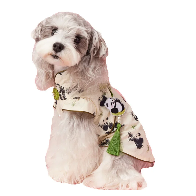 * Одежда, весенне-летний жилет без рукавов, платье Cheongsam шнауцера Bigbear Cat Panda
* Одежда, весенне-летний жилет без рукавов, платье Cheongsam шнауцера Bigbear Cat Panda