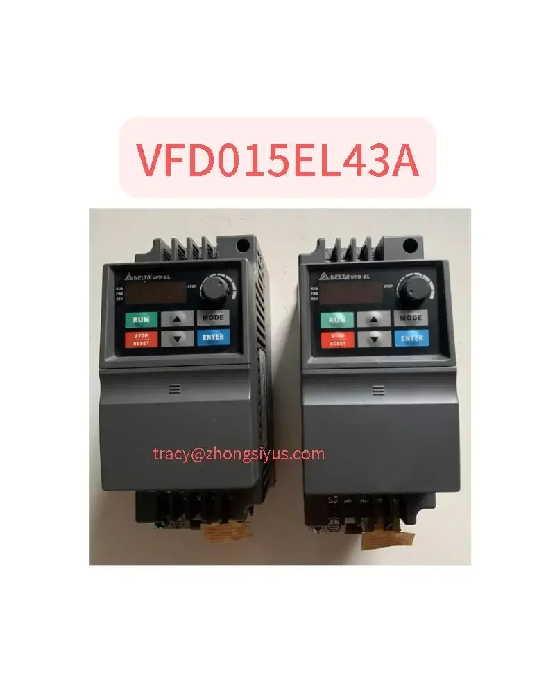 Used Inverter VFD015EL43A 380V1.5KW test function normal
Used Inverter VFD015EL43A 380V1.5KW test function normal