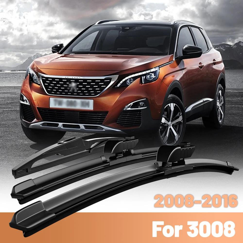 Для Peugeot 3008 MK1 2008-2016 стеклоочиститель с левым рулем, набор щеток переднего и заднего стеклоочистителя, щетки для лобового стекла 30 "28" 12"
Для Peugeot 3008 MK1 2008-2016 стеклоочиститель с левым рулем, набор щеток переднего и заднего стеклоочистителя, щетки для лобового стекла 30 "28" 12"
