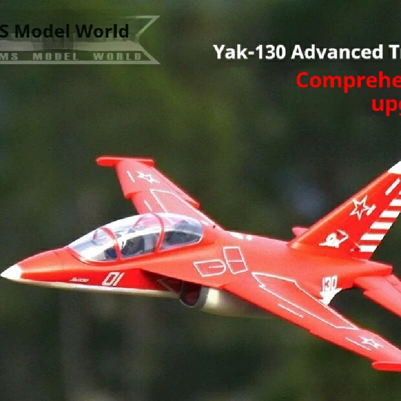 FMS Rc Fixed Wing Plane Yak 130 V2 70mm Ducted Fan Advanced Trainer Epo Foam Remote Control Aircraft Pnp For Hobby Enthusiasts
FMS Rc Fixed Wing Plane Yak 130 V2 70mm Ducted Fan Advanced Trainer Epo Foam Remote Control Aircraft Pnp For Hobby Enthusiasts