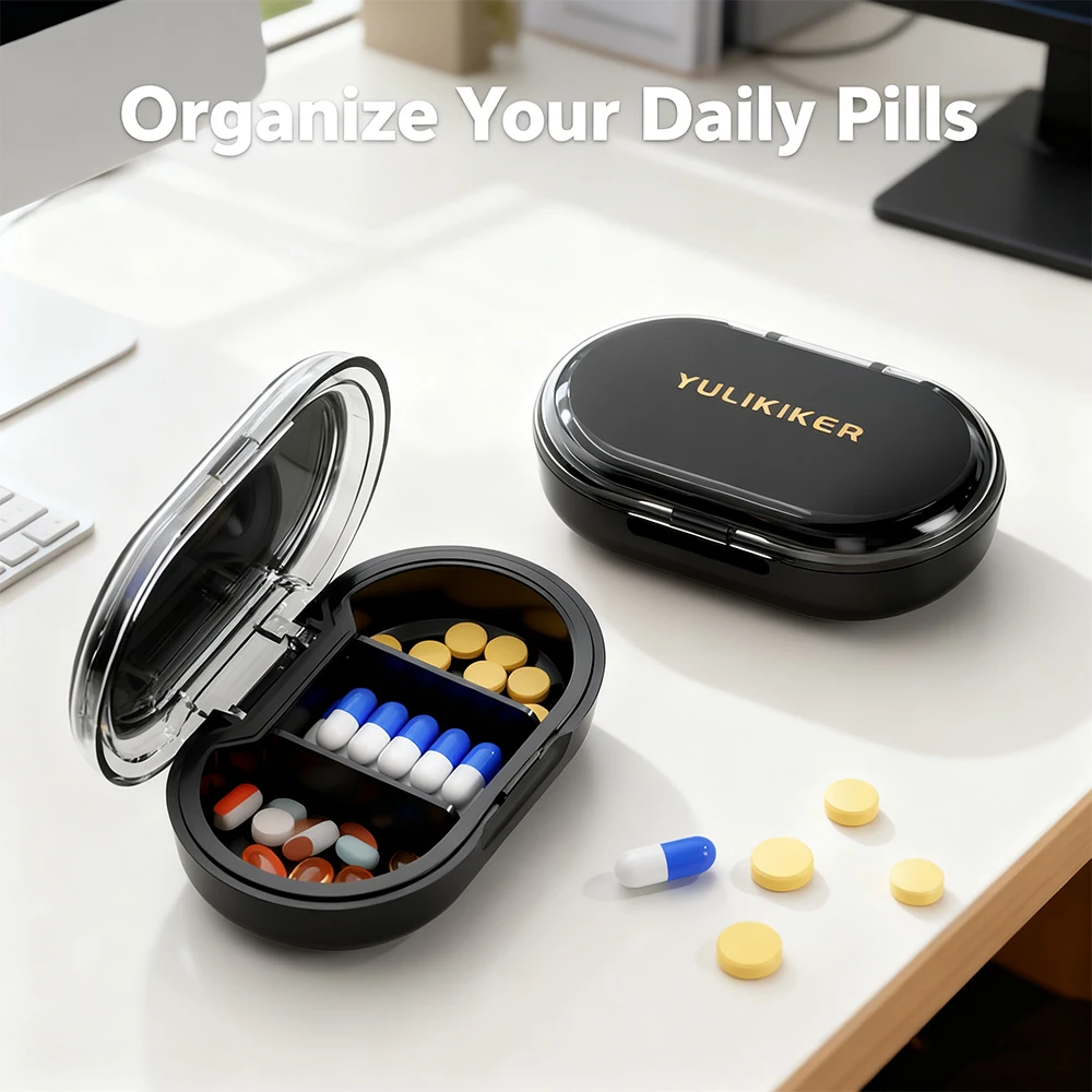 Portable Medicine Box Moisture-proof Travel Medicine Storage Mini Three-Compartment Medicine Storage Box for Pocket Purse Daily
Portable Medicine Box Moisture-proof Travel Medicine Storage Mini Three-Compartment Medicine Storage Box for Pocket Purse Daily
