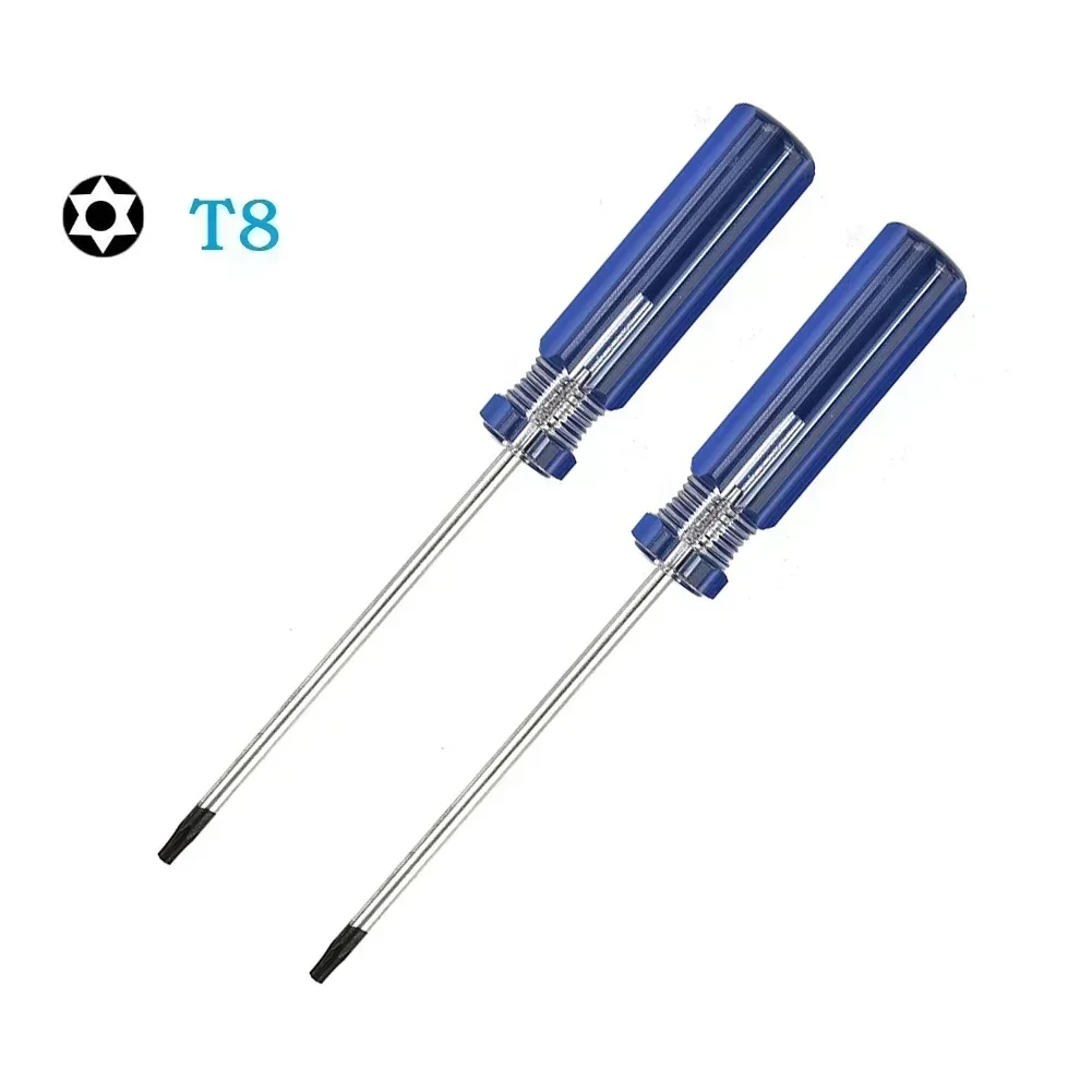 2pcs T8 Precision Magnetic Screwdriver With Hole Trox Screw Driver For Xbox Controllers Repairing Hardware Tool
2pcs T8 Precision Magnetic Screwdriver With Hole Trox Screw Driver For Xbox Controllers Repairing Hardware Tool