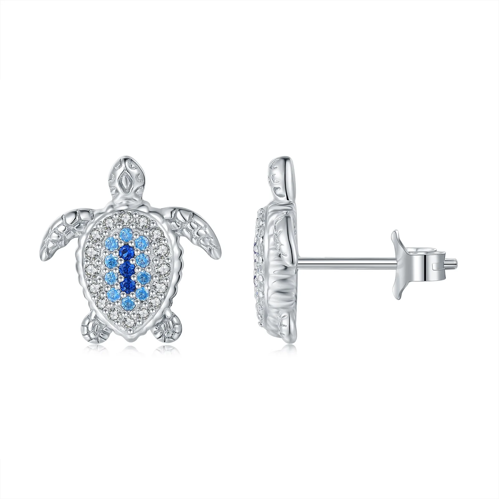 Серьги-гвоздики из стерлингового серебра 925 пробы с морской черепахой, съемные дизайнерские серьги-гвоздики с синими кристаллами, лучшие подарки для женщин, девочек-подростков, любителей океана
Серьги-гвоздики из стерлингового серебра 925 пробы с морской черепахой, съемные дизайнерские серьги-гвоздики с синими кристаллами, лучшие подарки для женщин, девочек-подростков, любителей океана