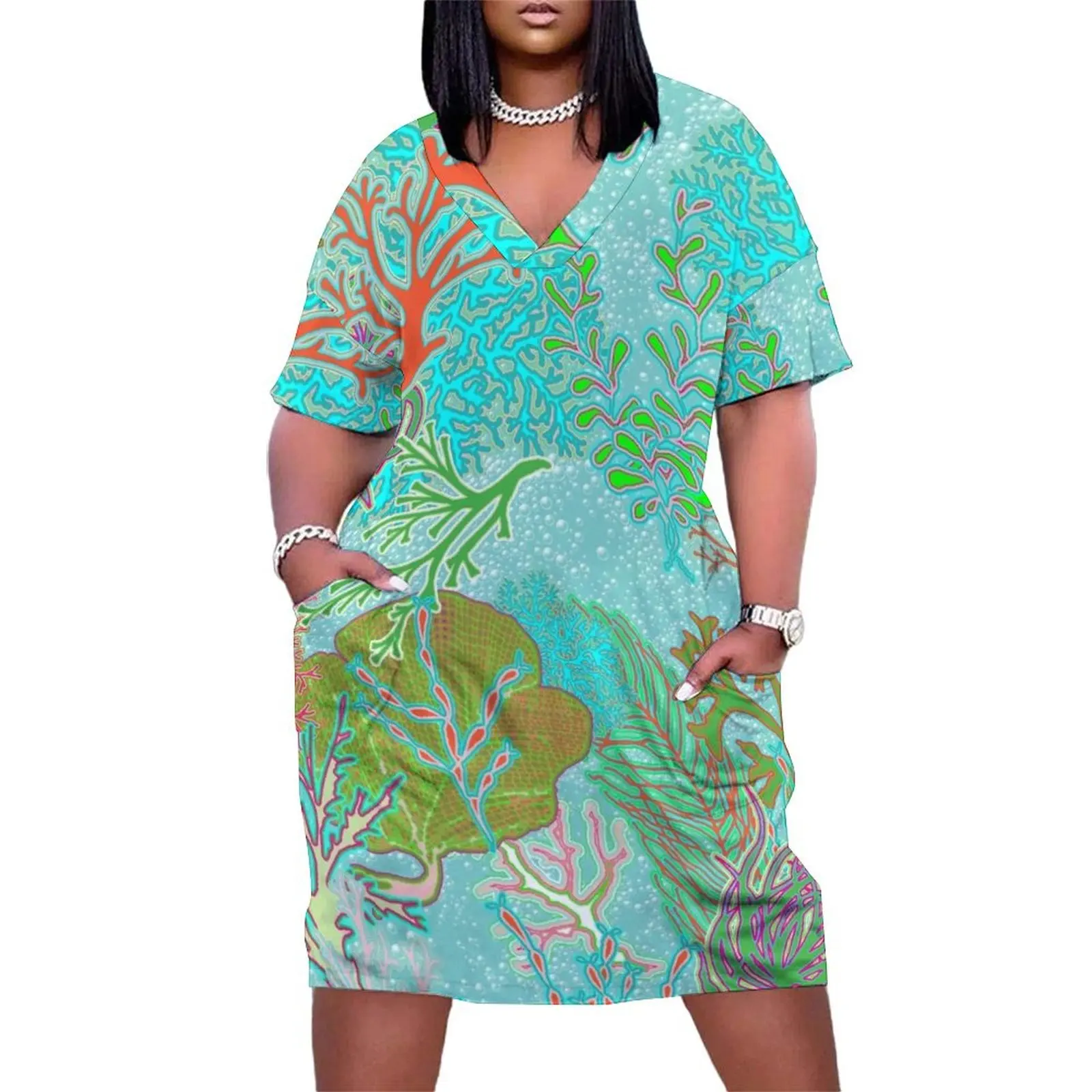 Coral Reef by Hollyce Jeffriess Loose Pocket Dress luxury evening dresses for women 2025 beach outfits for women
Coral Reef by Hollyce Jeffriess Loose Pocket Dress luxury evening dresses for women 2025 beach outfits for women
