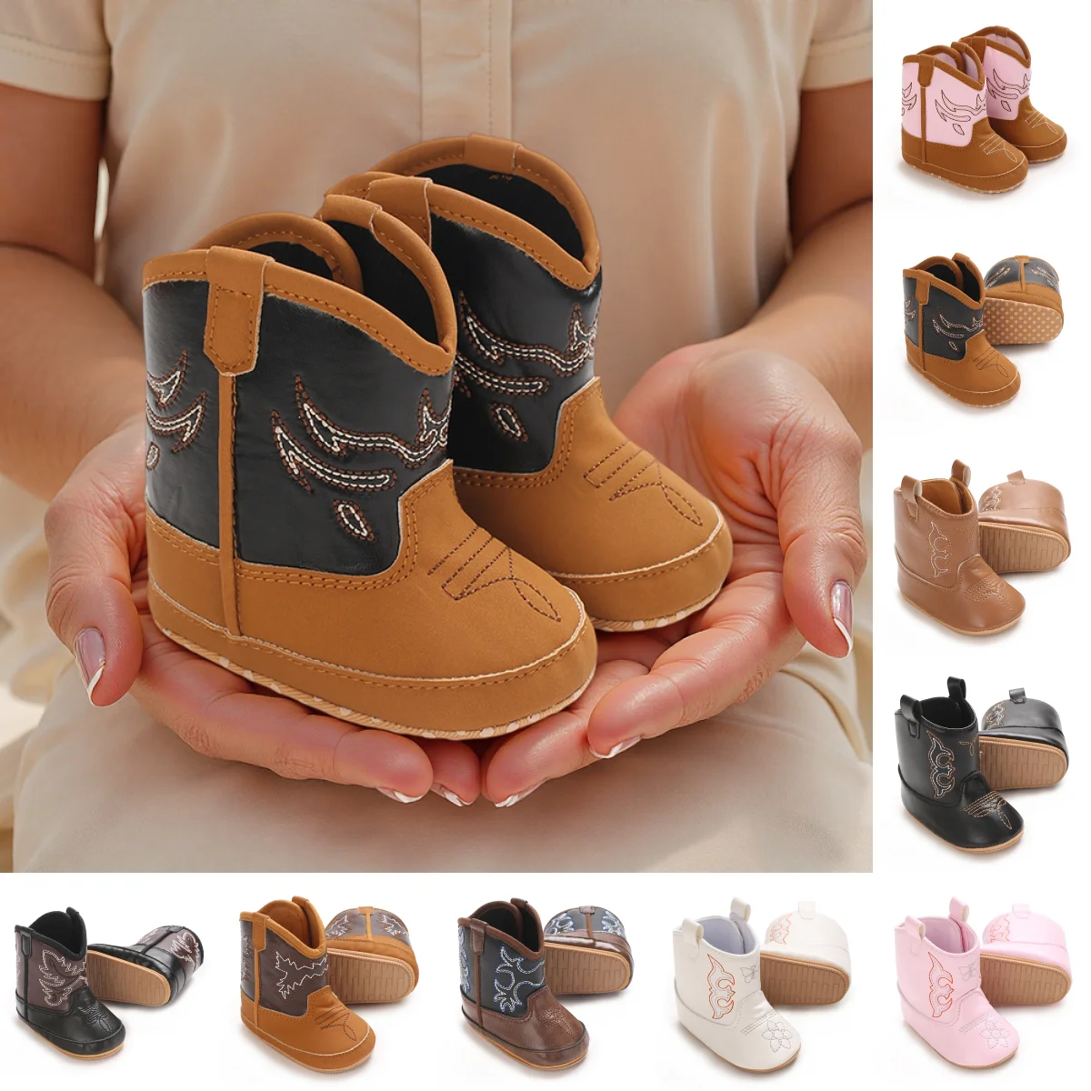 VALEN SINA NEW Autumn Infant Baby Boys Girls Winter Snow Boots Embroidery Warm Baby First Walker Shoes for Christmas
VALEN SINA NEW Autumn Infant Baby Boys Girls Winter Snow Boots Embroidery Warm Baby First Walker Shoes for Christmas