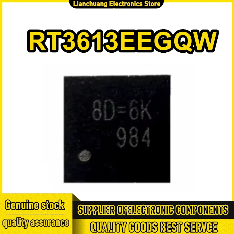 5 шт. RT3613EEGQW RT3613EE 8D = 6H 8D = QFN-32 чипсет новый оригинальный на складе
5 шт. RT3613EEGQW RT3613EE 8D = 6H 8D = QFN-32 чипсет новый оригинальный на складе