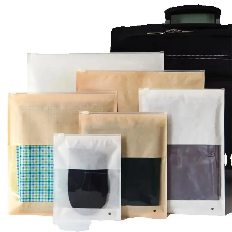 50 Pcs Resealable Zipper Window T-shirt Bags -Cut Window, White Clothing Packaging Bags for Socks, Gloves, Underwear, Apparel
50 Pcs Resealable Zipper Window T-shirt Bags -Cut Window, White Clothing Packaging Bags for Socks, Gloves, Underwear, Apparel