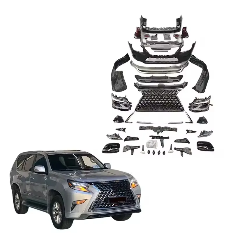 High Quality Body Kit GX400 GX460 2010-2019 Modified to 2020 Model Include TRD Front Rear Bumper Body Kits for Lexus
High Quality Body Kit GX400 GX460 2010-2019 Modified to 2020 Model Include TRD Front Rear Bumper Body Kits for Lexus