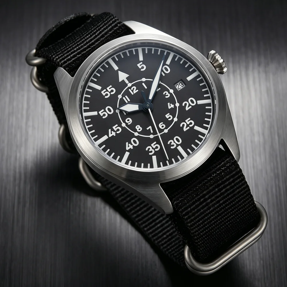 Mechanical Military Watch Nylon Field Wristwatch Automatic Miyota 8215 Male Clock Japanese Machine Timepieces Miyota Hours
Mechanical Military Watch Nylon Field Wristwatch Automatic Miyota 8215 Male Clock Japanese Machine Timepieces Miyota Hours