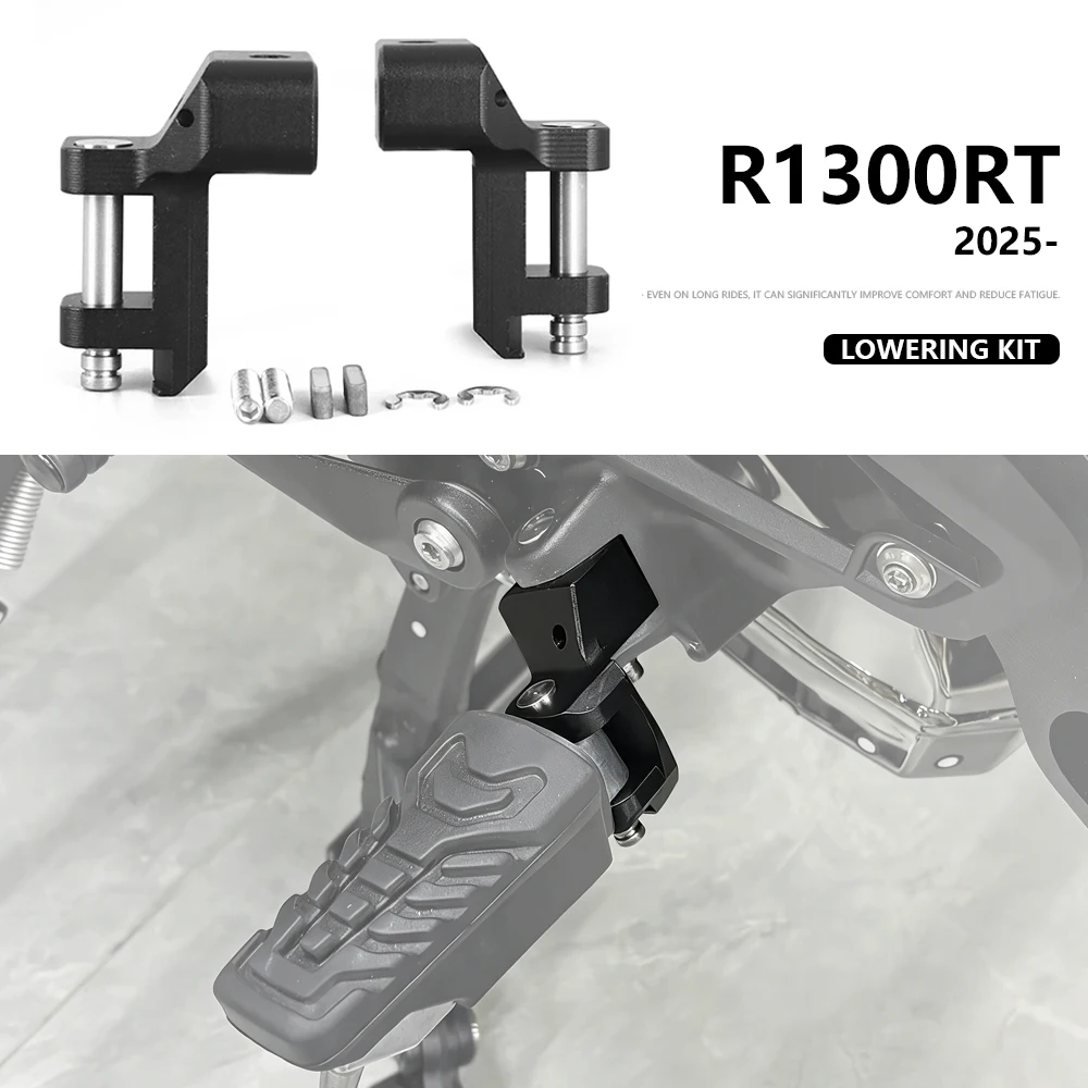 R1300RT 2026 Motorcycle Front Driver Footrest Relocation Rider Foot Pegs Footpeg Lowering Kit For BMW R 1300 RT R1300 RT 2025
R1300RT 2026 Motorcycle Front Driver Footrest Relocation Rider Foot Pegs Footpeg Lowering Kit For BMW R 1300 RT R1300 RT 2025
