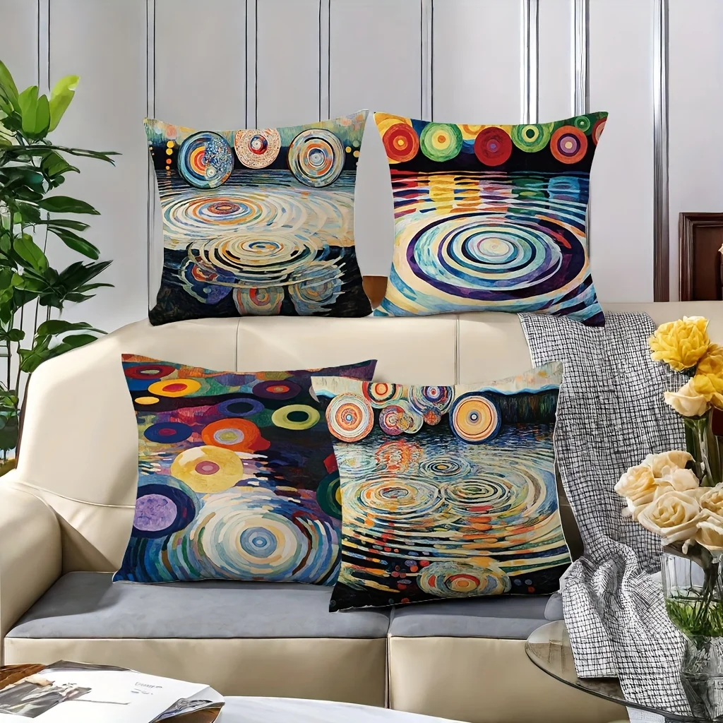 Color vortex abstract painting double-sided Printed Short plush Suitable living rooms bedrooms sofas (excluding pillow cores)
Color vortex abstract painting double-sided Printed Short plush Suitable living rooms bedrooms sofas (excluding pillow cores)