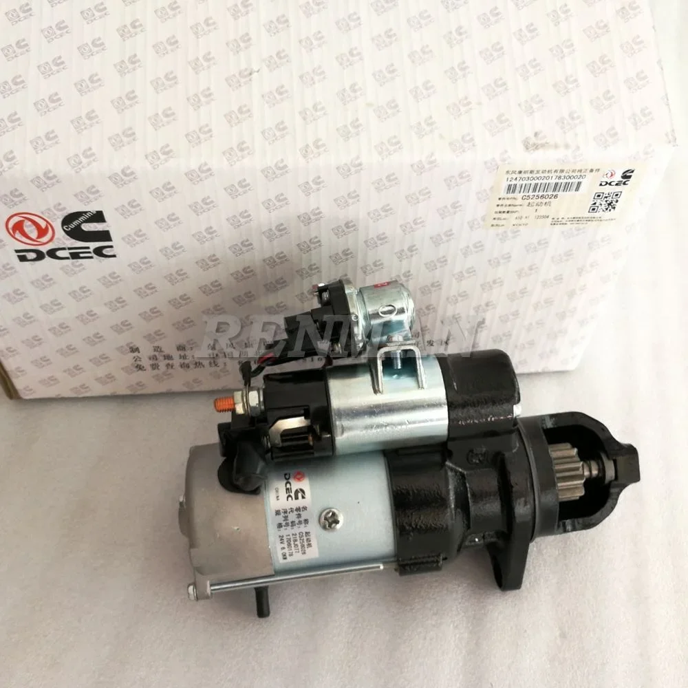 Popular Hot sell Dongfeng Cummins ISDE ISDE6.7 Engine Parts Starter Motor Starting 5256026
Popular Hot sell Dongfeng Cummins ISDE ISDE6.7 Engine Parts Starter Motor Starting 5256026
