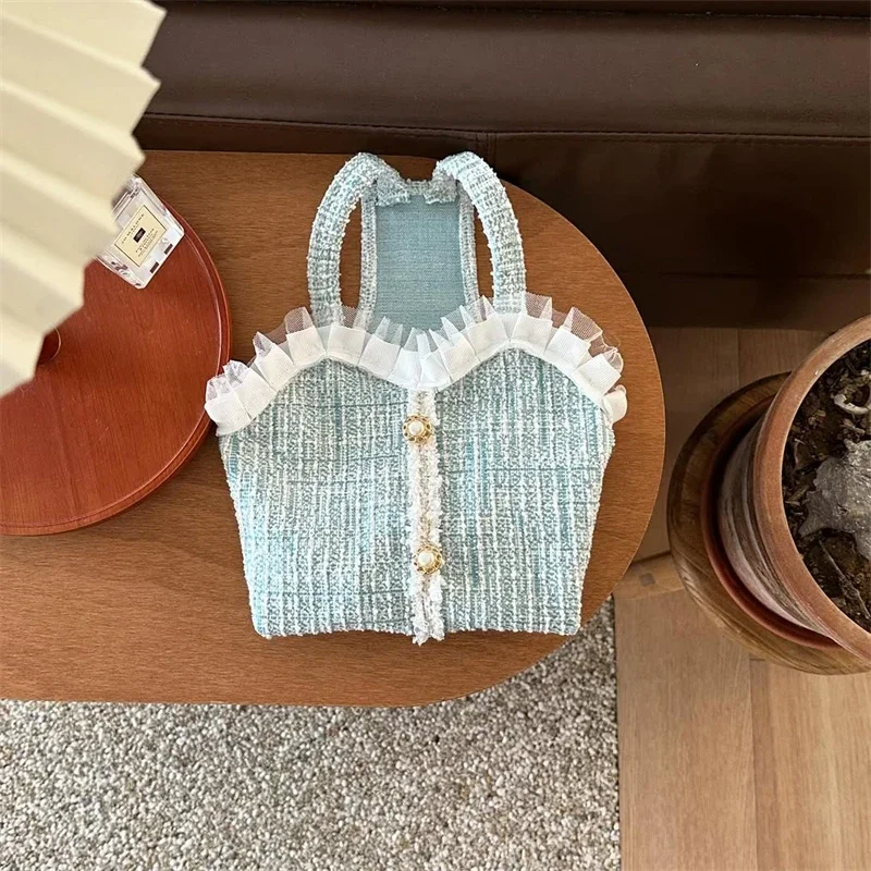 Luxury Dog Dresses French Elegant Blue Tween Vest for Small Dog Girls Puppy Clothes Outfits Birthday Party Puppy Design Clothes
Luxury Dog Dresses French Elegant Blue Tween Vest for Small Dog Girls Puppy Clothes Outfits Birthday Party Puppy Design Clothes