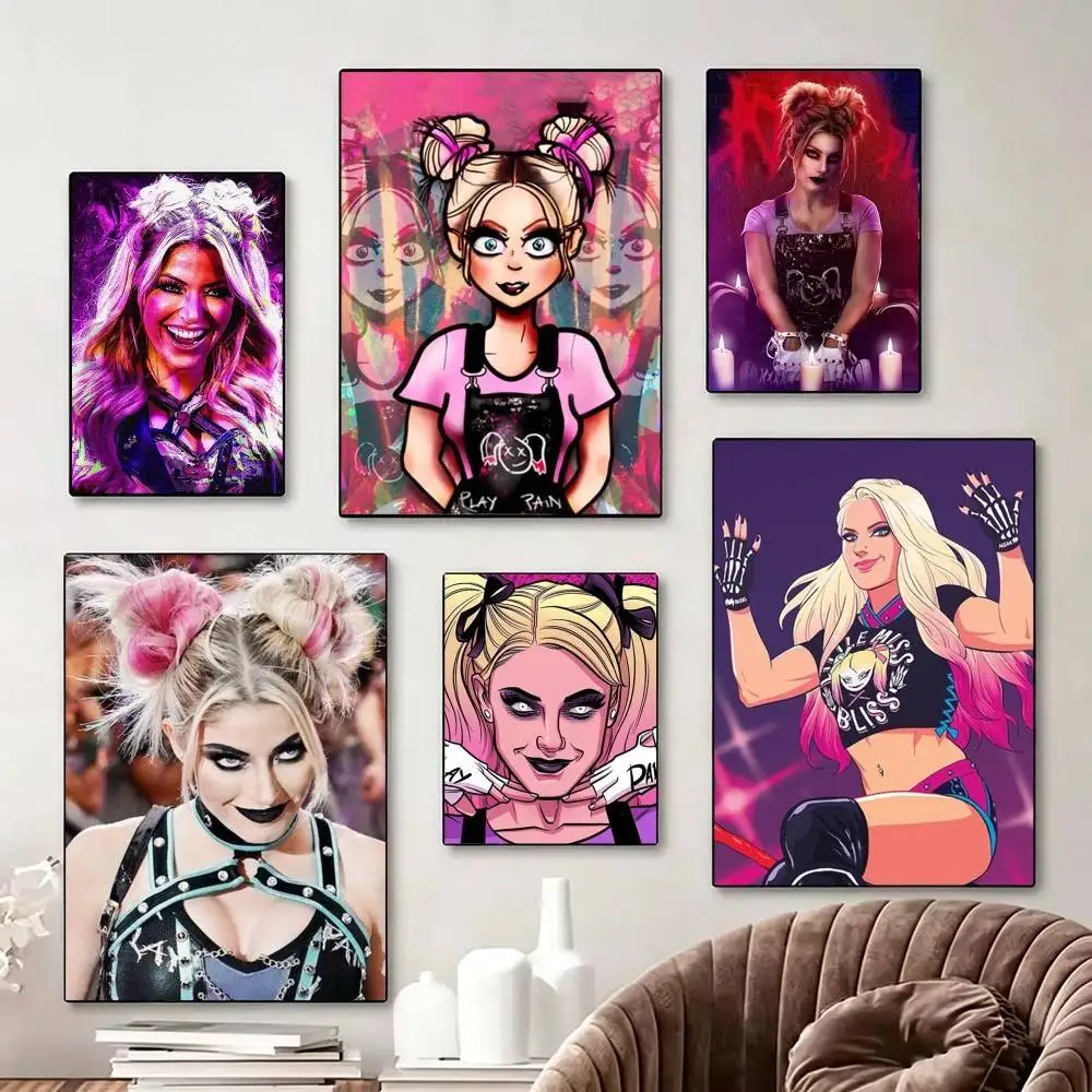 A-Alexa B-Bliss Wrestling Poster Perfect Space Sticker Self Adhesive for Office Home Theater Wall Art Decor Fancy Gift
A-Alexa B-Bliss Wrestling Poster Perfect Space Sticker Self Adhesive for Office Home Theater Wall Art Decor Fancy Gift