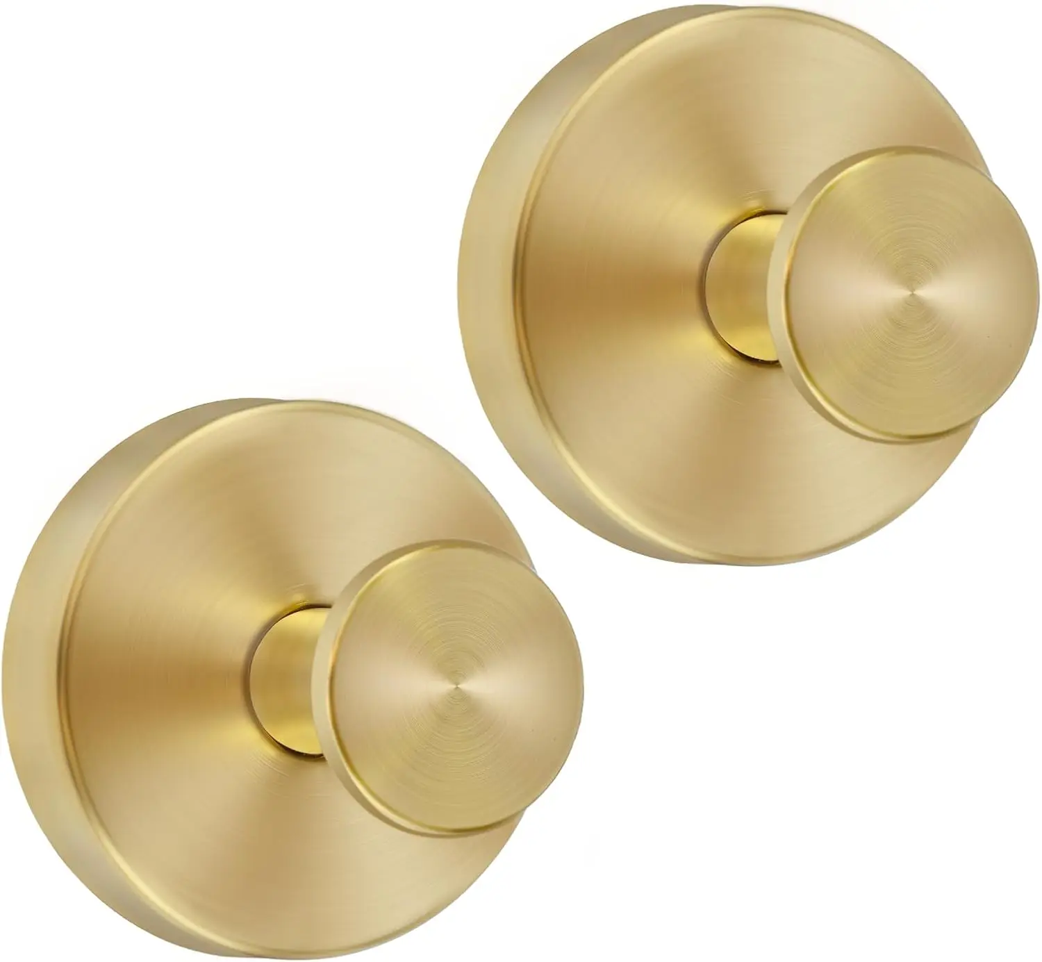 Heavy Duty Suction Cup Shower Hooks – 15 LB, No Drill, Removable, Rust-Proof, for Towels & Robes, 2 Pack Gold
Heavy Duty Suction Cup Shower Hooks – 15 LB, No Drill, Removable, Rust-Proof, for Towels & Robes, 2 Pack Gold