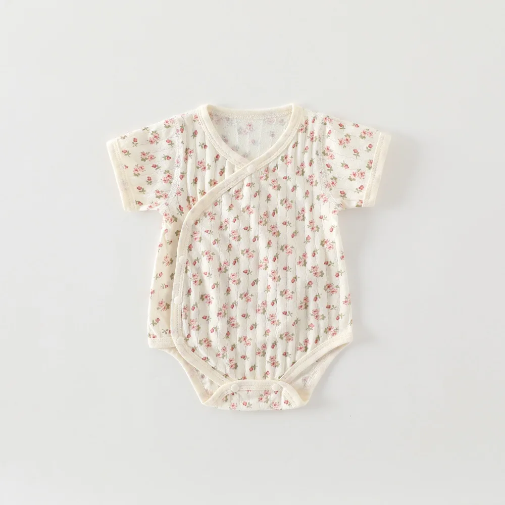Four Season Baby Clothes Short Sleeved Triangle Jumpsuit Pure Cotton Cartoon Pattern Baby Clothes 0-18M Newborn Crawling Clothes
Four Season Baby Clothes Short Sleeved Triangle Jumpsuit Pure Cotton Cartoon Pattern Baby Clothes 0-18M Newborn Crawling Clothes