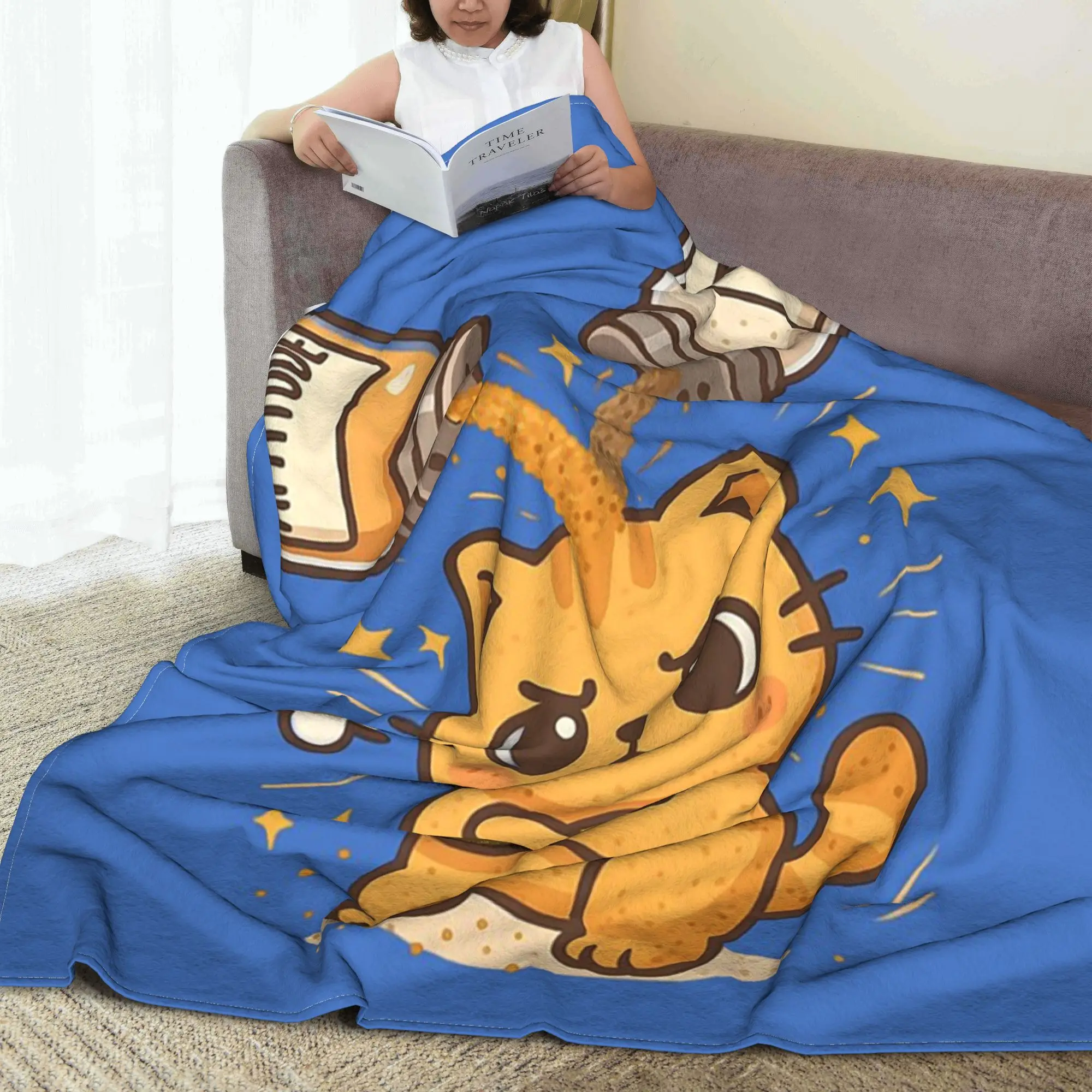 SpicyPaws the Offended Orange Cat Blanket Multi-function Fleece Throw Blanket for Home Bedroom Outdoor Throws Bedspread Quilt
SpicyPaws the Offended Orange Cat Blanket Multi-function Fleece Throw Blanket for Home Bedroom Outdoor Throws Bedspread Quilt