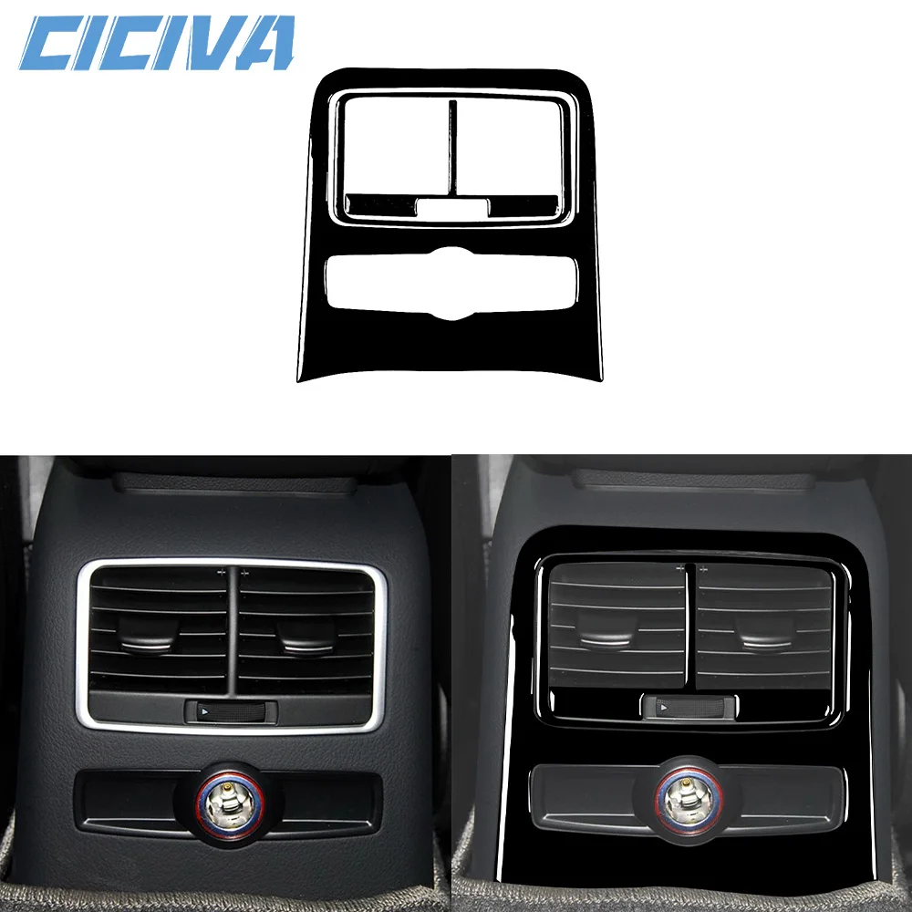 For Audi A6 S6 C6 2005-2011 Piano Black Rear centre Air conditioning vents control panel Car inside Trim Accessories Sticker
For Audi A6 S6 C6 2005-2011 Piano Black Rear centre Air conditioning vents control panel Car inside Trim Accessories Sticker