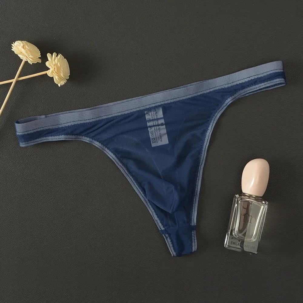 1pc Summer Fashion Mens Ultrathin T-Back G-strings Underwear Sexy Briefs Sheer Mesh Thongs Jockstrap Pouch
1pc Summer Fashion Mens Ultrathin T-Back G-strings Underwear Sexy Briefs Sheer Mesh Thongs Jockstrap Pouch