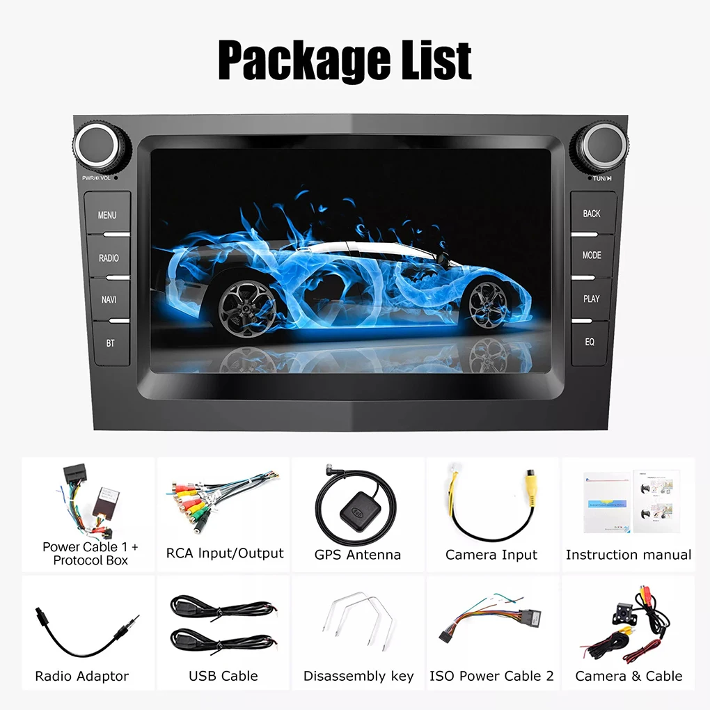 Black Discover Power Of Car Radio With Android Auto Car Radio For APPLICABLE CAR MODELS
Black Discover Power Of Car Radio With Android Auto Car Radio For APPLICABLE CAR MODELS