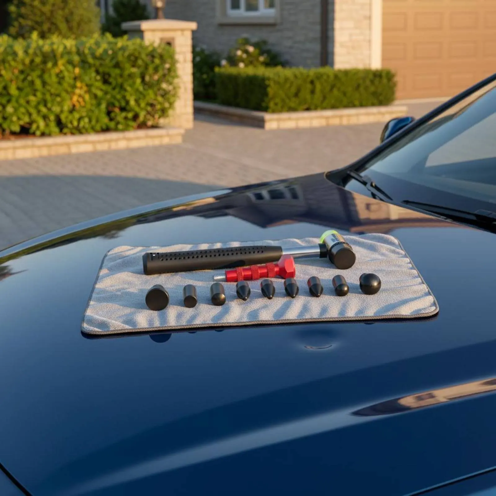 Car Dent Knock down Pen Kit Non-Slip Grip Dent Knockdown Pen Dent Repair Tap down Kit CNC Machined Automotive Metal Leveling
Car Dent Knock down Pen Kit Non-Slip Grip Dent Knockdown Pen Dent Repair Tap down Kit CNC Machined Automotive Metal Leveling