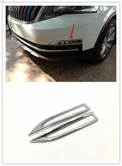 For Skoda KAMIQ 2018-2019 High-quality ABS Chrome front fog lights decorative frame anti-scratch protection car styling
For Skoda KAMIQ 2018-2019 High-quality ABS Chrome front fog lights decorative frame anti-scratch protection car styling