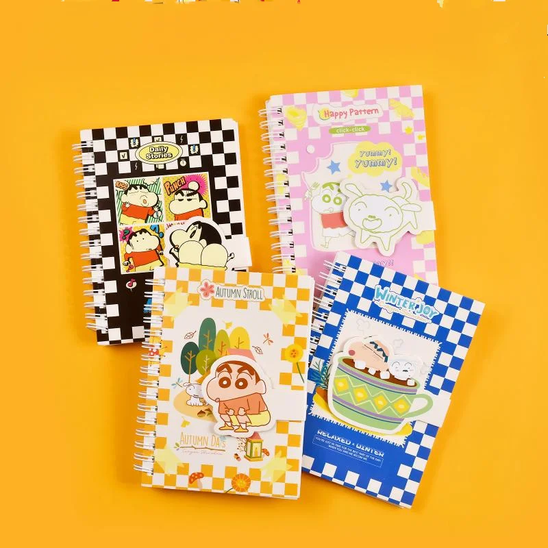 Новый тетрадь Bandai Crayon Shin Chan аниме Kawaii, милые школьные принадлежности с героями мультфильмов, портативная мини-тетрадь, блокнот, игрушки
Новый тетрадь Bandai Crayon Shin Chan аниме Kawaii, милые школьные принадлежности с героями мультфильмов, портативная мини-тетрадь, блокнот, игрушки