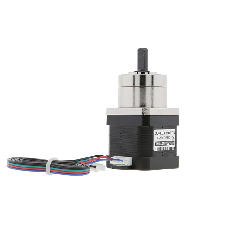 NEMA17 Planetary Gearbox Stepper Motor 5.18:1 Reduction Ratio High Torque 40mm Body for 3D Printer CNC Router
NEMA17 Planetary Gearbox Stepper Motor 5.18:1 Reduction Ratio High Torque 40mm Body for 3D Printer CNC Router