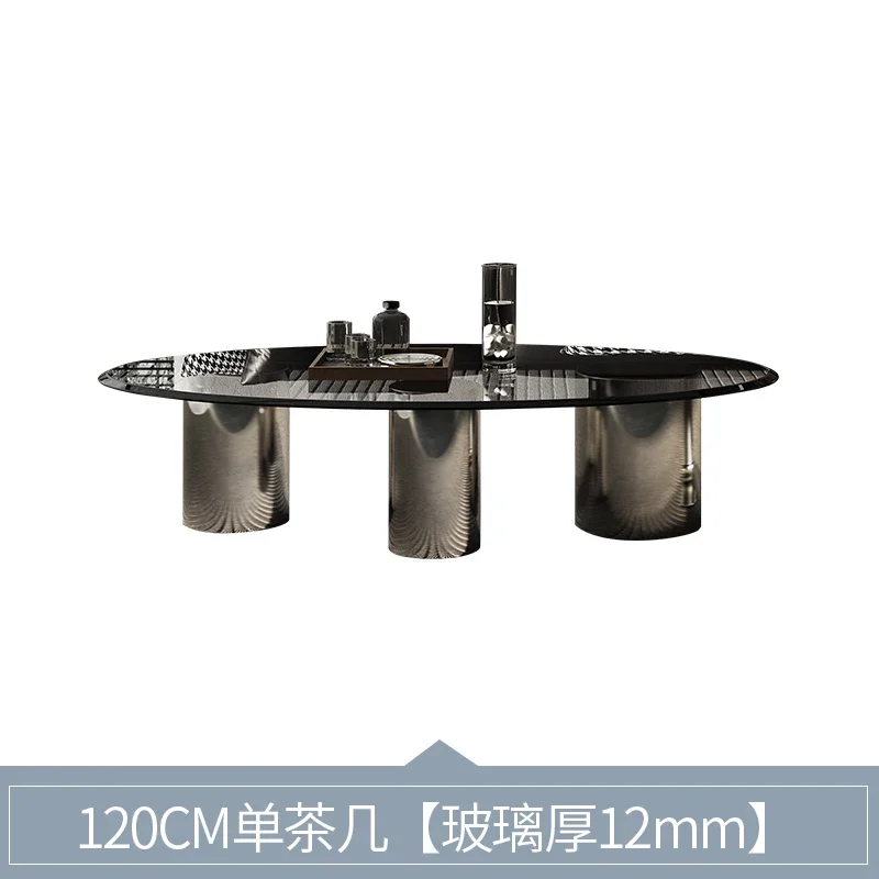 Suspension Minimalist Black Tempered Glass Tea Table Stainless Steel round Modern Minimalist Design
Suspension Minimalist Black Tempered Glass Tea Table Stainless Steel round Modern Minimalist Design