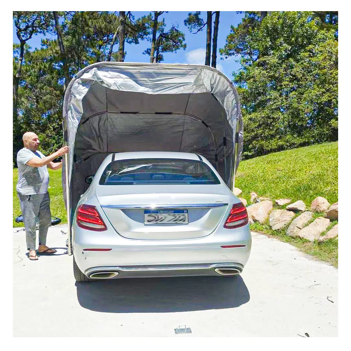 Выдвижная уличная автомобильная палатка из нержавеющей стали, портативный автомобильный складной гараж, автоматический автомобильный гараж
Выдвижная уличная автомобильная палатка из нержавеющей стали, портативный автомобильный складной гараж, автоматический автомобильный гараж