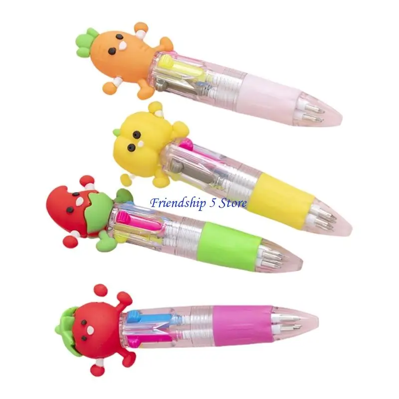 T8WC 4Pcs Multicolored Ballpoint Pen 4-Color-in-1 Writing Pens Retractable Multicolored Pens for Journaling Color Coding
T8WC 4Pcs Multicolored Ballpoint Pen 4-Color-in-1 Writing Pens Retractable Multicolored Pens for Journaling Color Coding