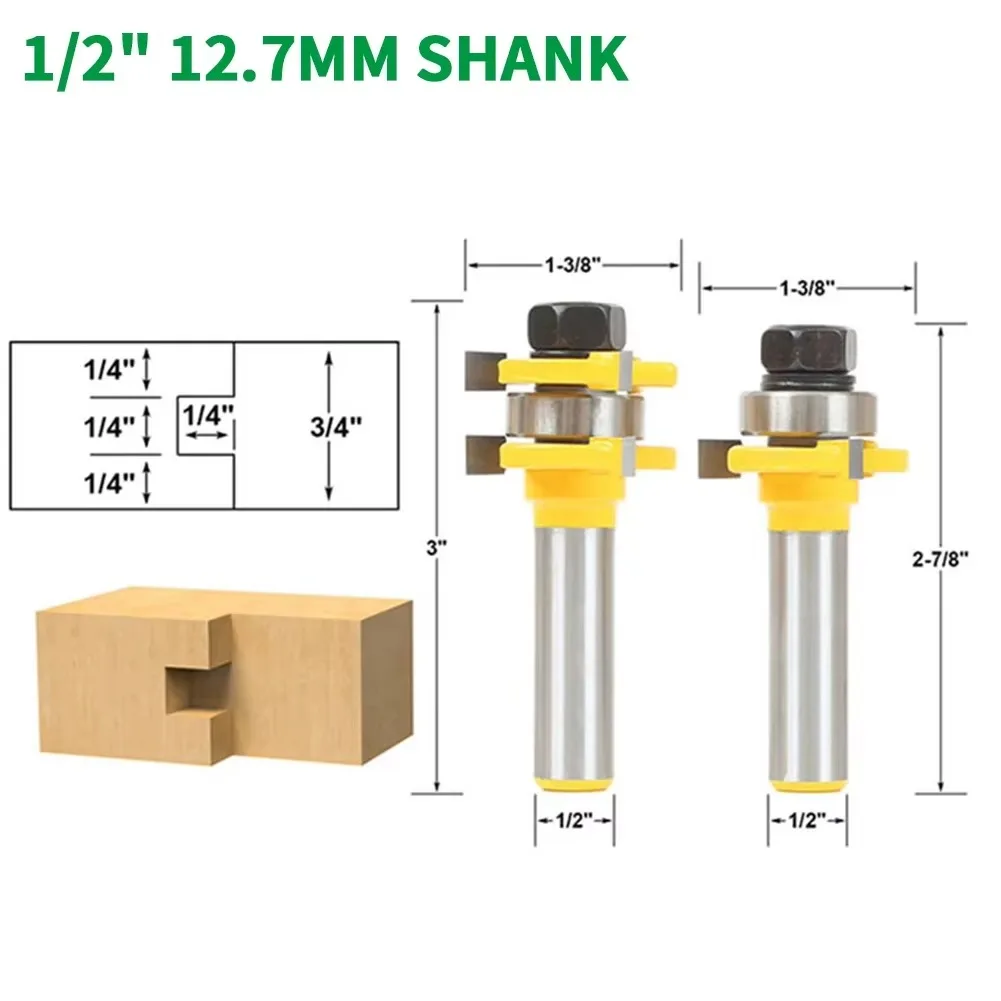 2 шт./компл. 1/2 "12,7 мм фреза с хвостовиком, резьба по дереву, Т-образный паз, фреза, набор фрез, деревообрабатывающий шиповый резак для работы по дереву
2 шт./компл. 1/2 "12,7 мм фреза с хвостовиком, резьба по дереву, Т-образный паз, фреза, набор фрез, деревообрабатывающий шиповый резак для работы по дереву