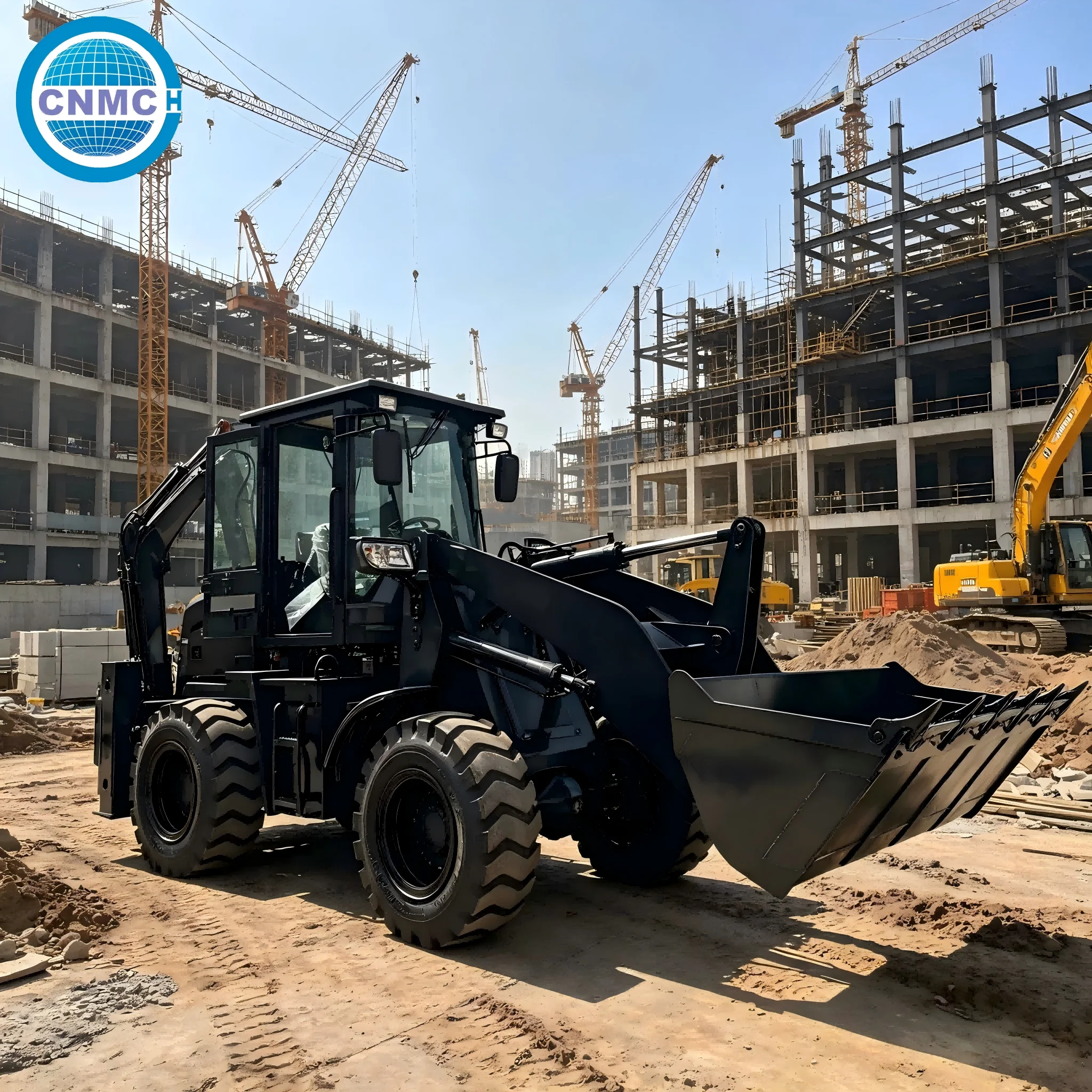 CN10-80 4x4 Wheel Excavator Loader 6 Ton Backhoe Excavator Digger Two-End Operation CE Certified Garden Farm Construction Use
CN10-80 4x4 Wheel Excavator Loader 6 Ton Backhoe Excavator Digger Two-End Operation CE Certified Garden Farm Construction Use