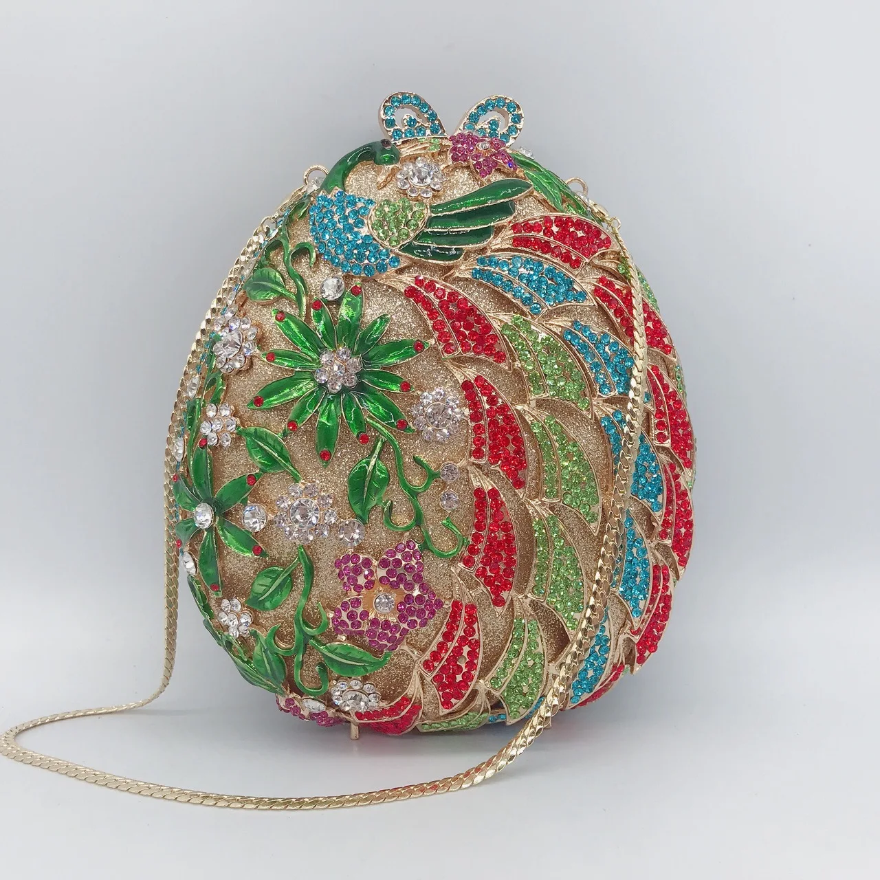 Phoenix Diamond Dinner Round Hollow Rhinestone Women's Bag Animal Cosmetic Banquet Full Of Diamonds Clutch Bag Bolsas Grife Luxo
Phoenix Diamond Dinner Round Hollow Rhinestone Women's Bag Animal Cosmetic Banquet Full Of Diamonds Clutch Bag Bolsas Grife Luxo