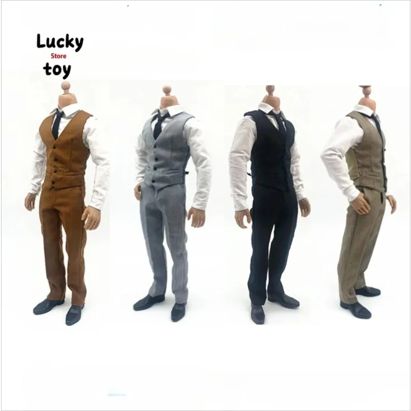 1/6 Scale Action Figure Waistcoat Shirt Bow Tie Pants Formal Suit Clothes for 12inch Male Soldier Accessories Body Doll
1/6 Scale Action Figure Waistcoat Shirt Bow Tie Pants Formal Suit Clothes for 12inch Male Soldier Accessories Body Doll