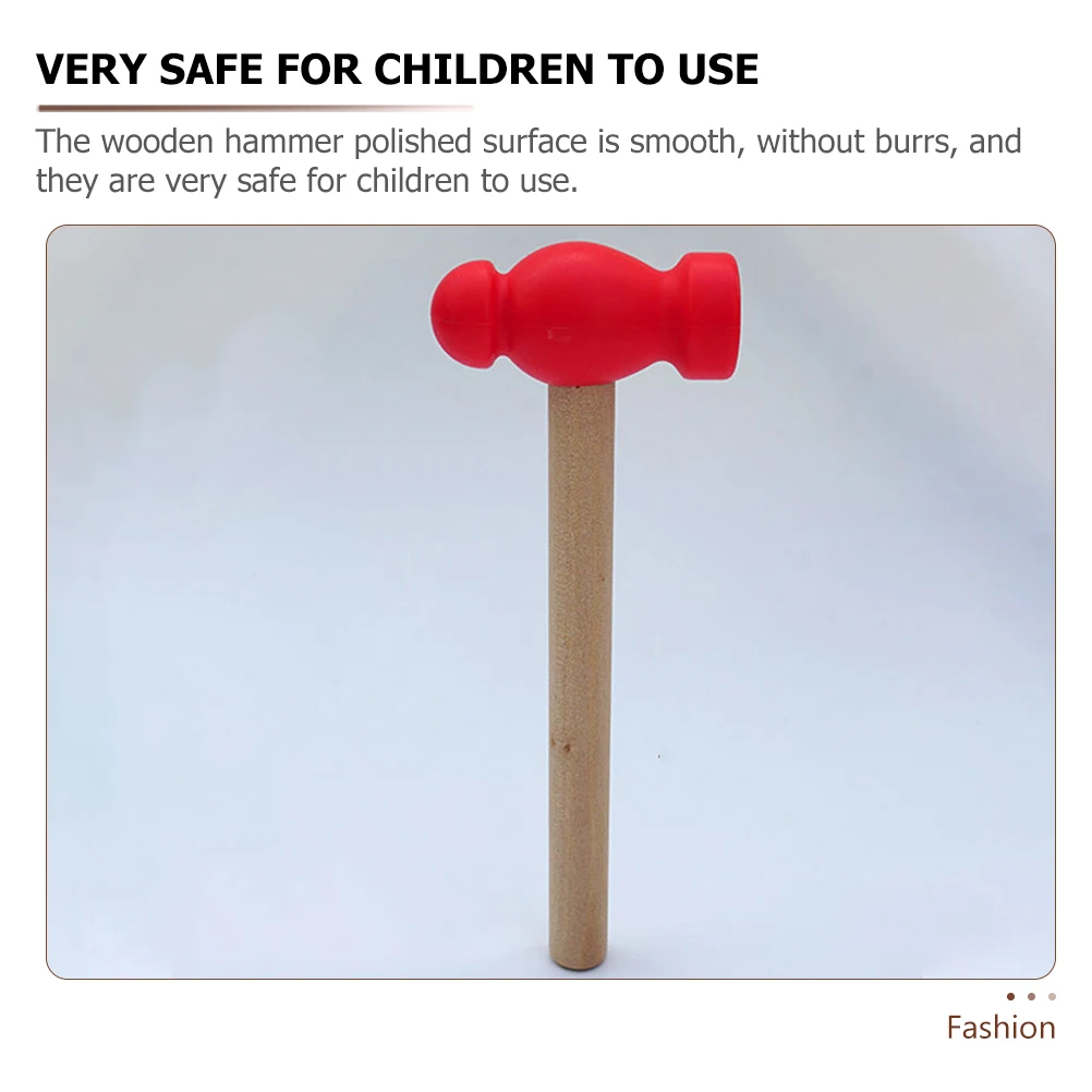 2 Pcs Repair Tool Wooden Hammer Toys Kids Hammers Tools Mallet Toddler Mallets for The
2 Pcs Repair Tool Wooden Hammer Toys Kids Hammers Tools Mallet Toddler Mallets for The