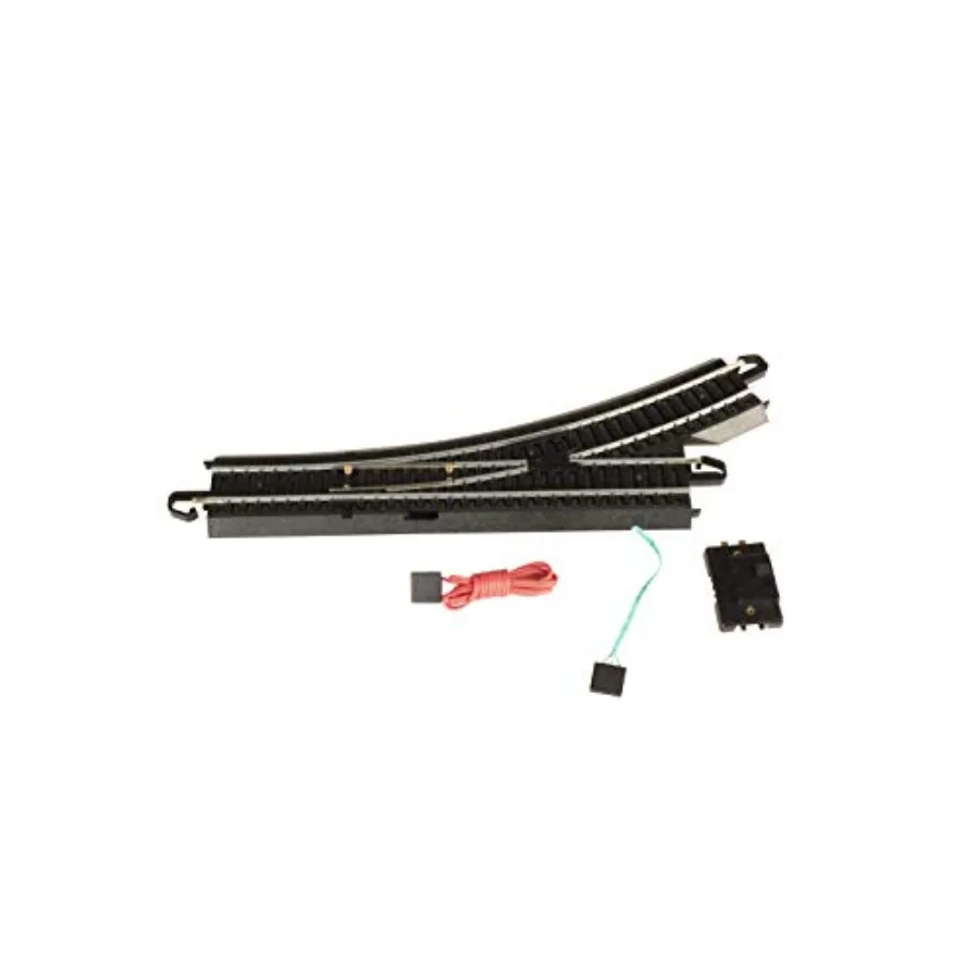 Bachmann Trains - Snap-Fit E-Z TRACK REMOTE TURNOUT - LEFT 1/card - STEEL ALLOY Rail With Black Roadbed - HO Scale
Bachmann Trains - Snap-Fit E-Z TRACK REMOTE TURNOUT - LEFT 1/card - STEEL ALLOY Rail With Black Roadbed - HO Scale