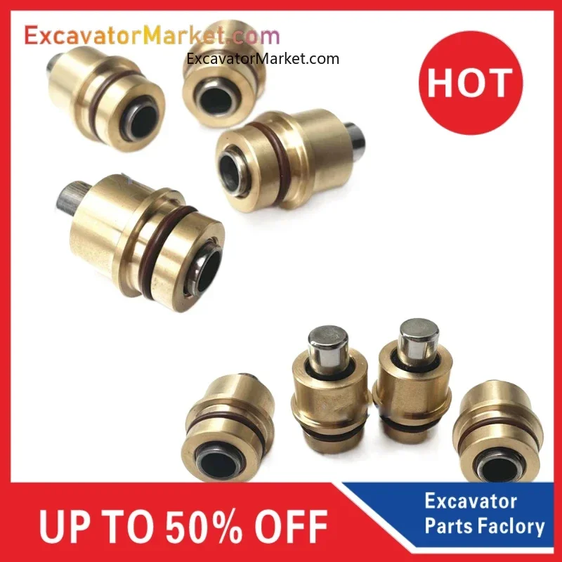 Excavator Parts Oil Seal Foot Valve Walking Bullet Excavator Supplies Kobelco Sk260/200/210/350-6/6e/8 Excavator Accessories
Excavator Parts Oil Seal Foot Valve Walking Bullet Excavator Supplies Kobelco Sk260/200/210/350-6/6e/8 Excavator Accessories
