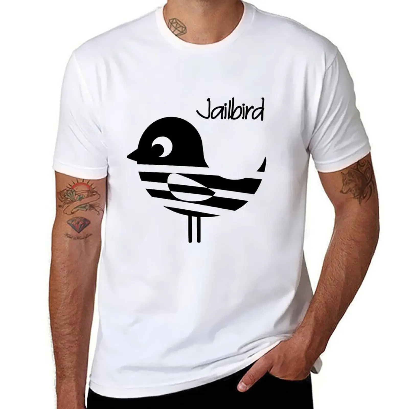 Jailbird T-Shirt T-shirts man gifts for boyfriend baggy shirts cotton graphic tees mens graphic t-shirts funny
Jailbird T-Shirt T-shirts man gifts for boyfriend baggy shirts cotton graphic tees mens graphic t-shirts funny