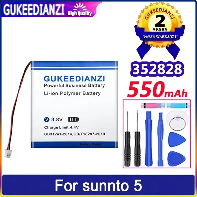 Smart Watch Battery 550Mah 352828 For Sunnto 5 Long-Lasting Performance High Capacity
Smart Watch Battery 550Mah 352828 For Sunnto 5 Long-Lasting Performance High Capacity