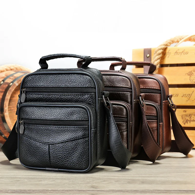 Best-selling men's genuine leather bag, men's crossbody bag, high-end genuine leather outdoor casual small shoulder bag
Best-selling men's genuine leather bag, men's crossbody bag, high-end genuine leather outdoor casual small shoulder bag