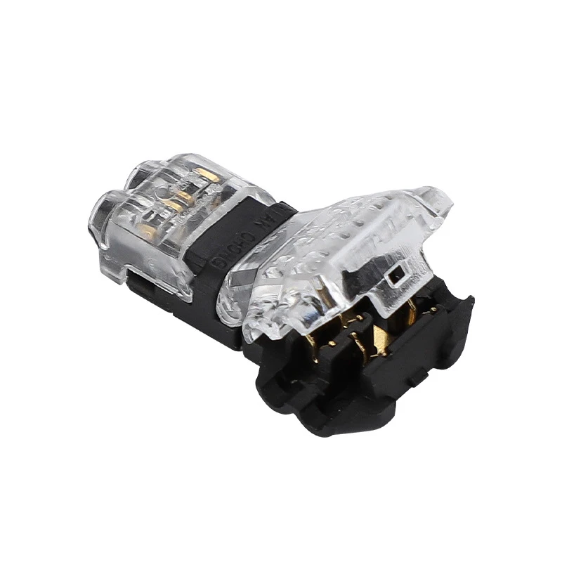 2 Pin T Type Wire Splice Connector Solderless IDC Tap Terminal For 20-22 AWG Automotive LED Lighting (20Pcs)
2 Pin T Type Wire Splice Connector Solderless IDC Tap Terminal For 20-22 AWG Automotive LED Lighting (20Pcs)