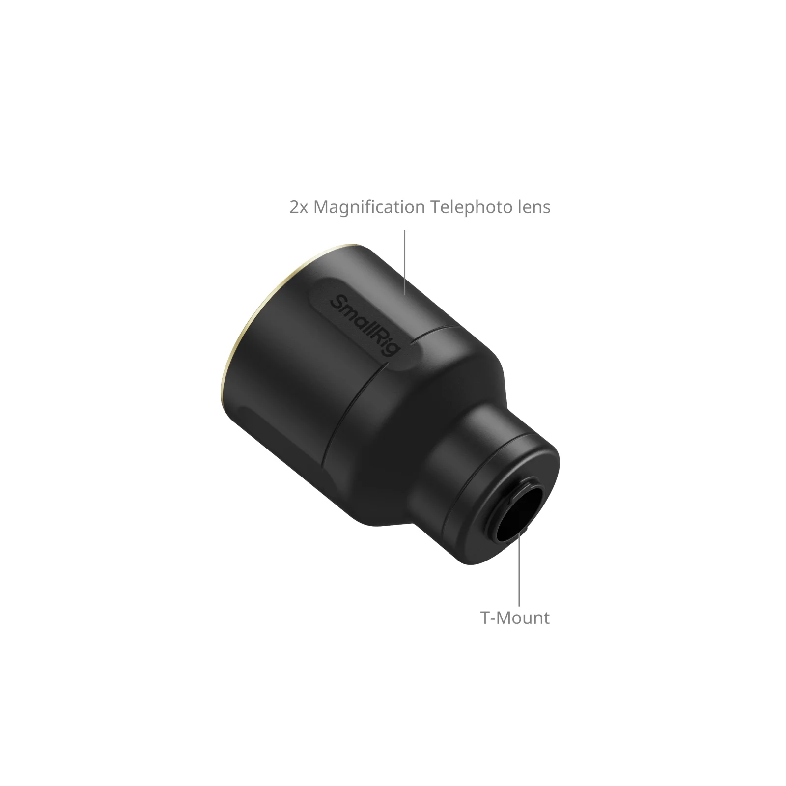 Объектив SmallRig 5920 2X Telephoto с T-образным креплением для телефонов iPhone 17 Pro Series и Android-смартфонов
Объектив SmallRig 5920 2X Telephoto с T-образным креплением для телефонов iPhone 17 Pro Series и Android-смартфонов