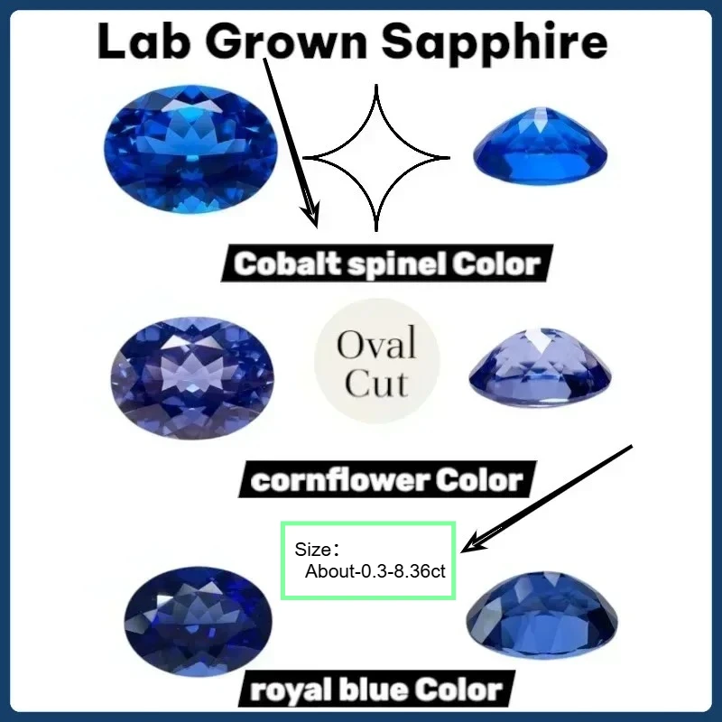M-Lab выращенный сапфир овальной огранки синего цвета драгоценные камни высокого качества низкая стоимость для установки ювелирных изделий и индивидуального дизайна на выбор сертификат AGL
M-Lab выращенный сапфир овальной огранки синего цвета драгоценные камни высокого качества низкая стоимость для установки ювелирных изделий и индивидуального дизайна на выбор сертификат AGL
